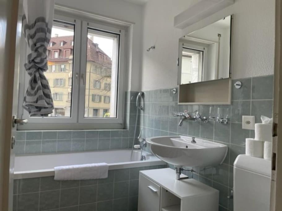 Cozy, Sunny, City Center 1 Bedroom Flat Zurich Luaran gambar